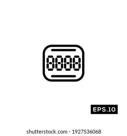 Watch Icon Vector. Time Symbol Vector