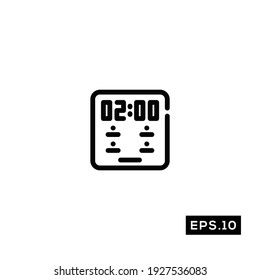 Watch Icon Vector. Time Symbol Vector