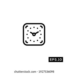 Vector de iconos de Watch. Vector de símbolo de tiempo
