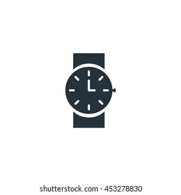 Watch icon, Vector, Wristwatch