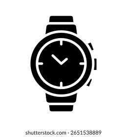  Icono de reloj sobre fondo blanco