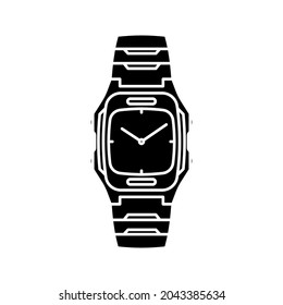 Watch icon. Wristwatch icon design. vector illustration.