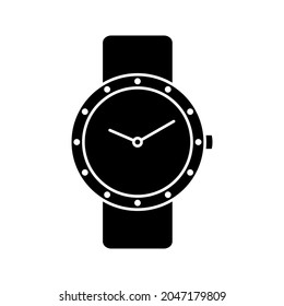 Watch icon. Wristwatch icon design. vector illustration.