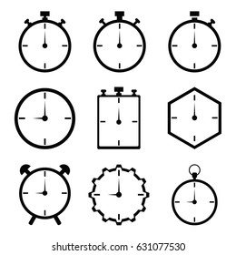 Watch Icons Set
