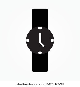 Watch icon,vector illustration. Flat design style. vector watch icon illustration isolated on White background, watch icon Eps10. watch icons graphic design vector symbols.