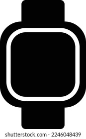 watch illustration with flat style