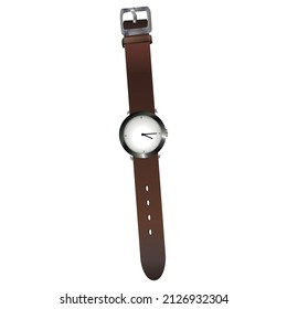 Watch illustrations on transparent background