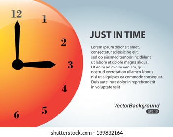 watch infographics over blue  background vector illustration