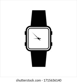 watch isolate white background icon