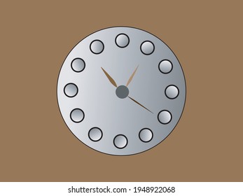 Watch isolated minimal single flat linear icon in color. Line vector icon for websites and mobile minimalistic flat design. Modern trend concept design style illustration symbol