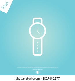 Watch line icon