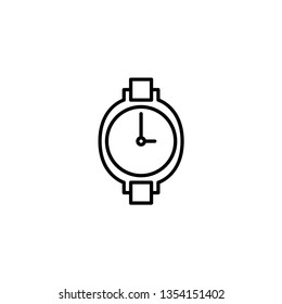 watch line icon