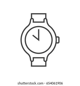 Watch line icon.
