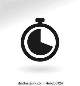 Watch line vector icon