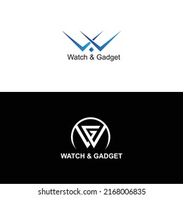 Watch Logo Design Vector Template Stock Vector (Royalty Free ...