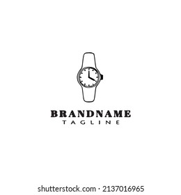 watch logo icon design template modern vector illustration