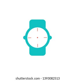Watch Logo Simple  Icon Design