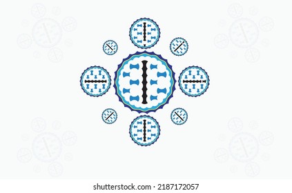 watch logo template vector file eps modern design attractive clean high quality simple company abstract creative idea illustration symbol