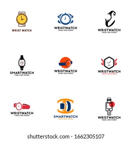 Idea de diseño de plantillas de vectores de logotipos Watch