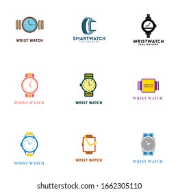 Watch Logo Vector Template Design Idea