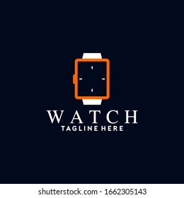 Watch Logo Vector Template Design Idea