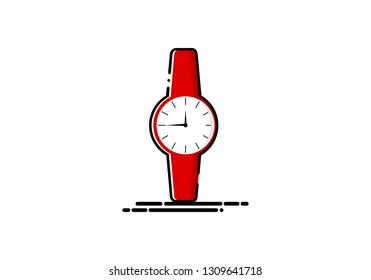 Watch, mbe style logo