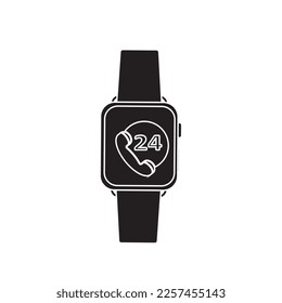 Watch modern vector icon illustration