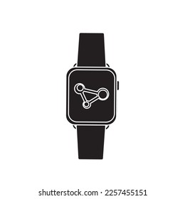 Watch modern vector icon illustration