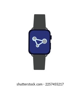Watch modern vector icon illustration