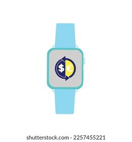 Watch modern vector icon illustration