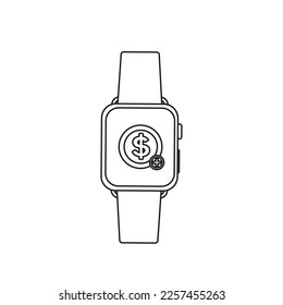 Ver ilustración de icono vectorial moderna