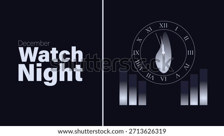 Watch Night Celebration and Reflection design templet