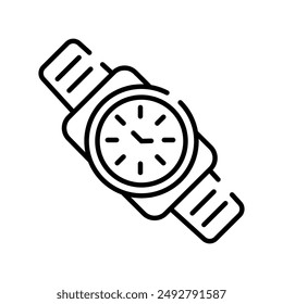 Icono de esquema de inspección, Ilustración vectorial