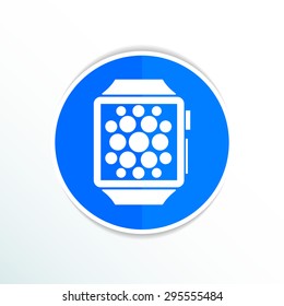 Watch Phone icon vector tablet flat multimedia.