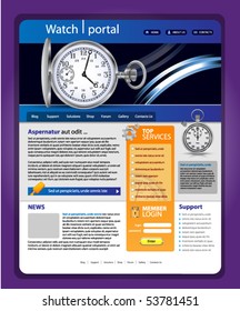 Watch portal Site Template