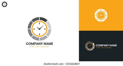 Watch Shop Logo - Alle Elemente auf dieser Vorlage sind mit Vektorillustration-Software editierbar, geeignet für Watch und Clock Business / Industry.