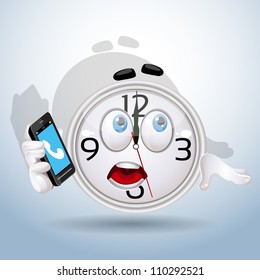 Watch smile always on the phone