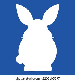 Watch Smile Ears Stupid Teeth Cartoon Grin Rabbit Stand Comic Bunny Whiskers Vector