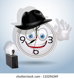 Watch smile ready for a new working day