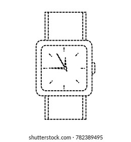 watch square face time icon image 