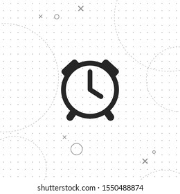 Watch, stopwatch, vector best flat icon on texture background , EPS 10