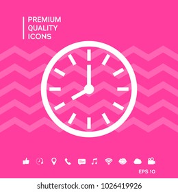 Watch symbol icon