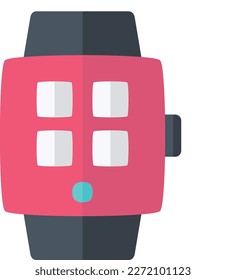 Watch technology fully editable vector icon

