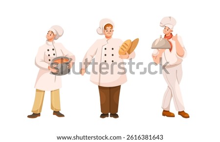 Watch as three talented chefs showcase their cooking skills and create delicious culinary delights
