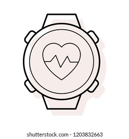watch  time  heart 