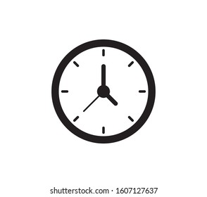 Watch Time Icon Clock Icon Symbol Stock Vector (Royalty Free ...