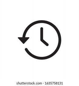 Watch, Time icon, Clock icon vector