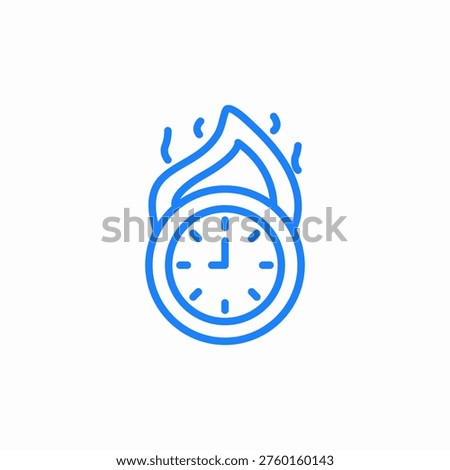 watch time icon sign vector