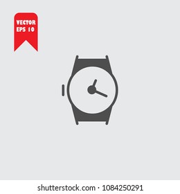 Watch, time icon vector