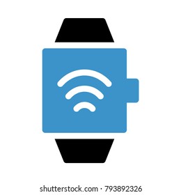 watch, time, wireless icon